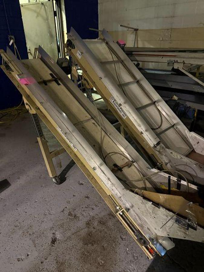 Used PPE 12" x 60" Incline Conveyor