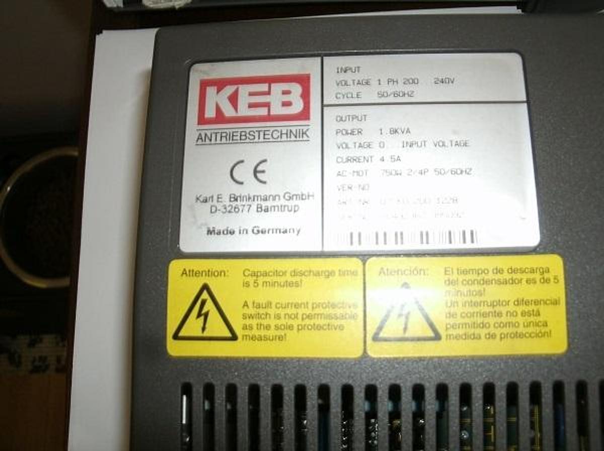 Used KEB 07.FO.200-1228 Drive
