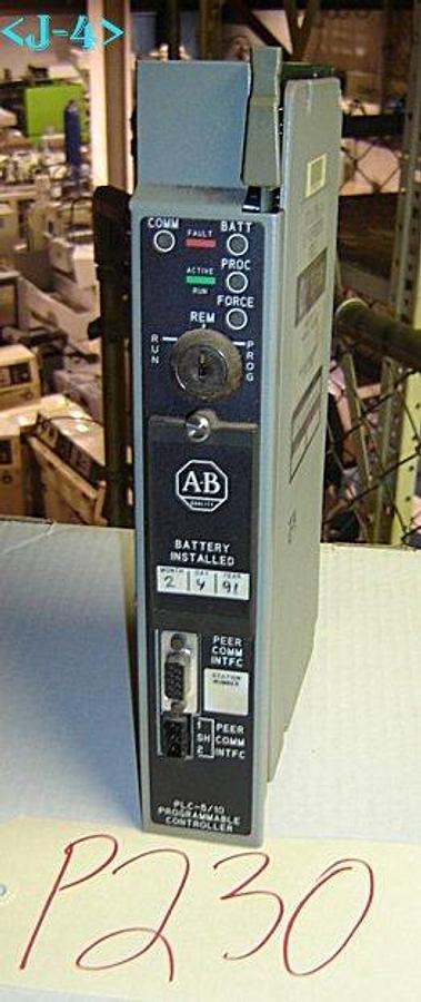 Used Allen Bradley PLC-5/10 Processor Module