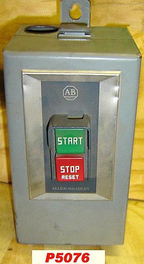 Used A-B 3PH AC MANUAL CONTROLLER BOX