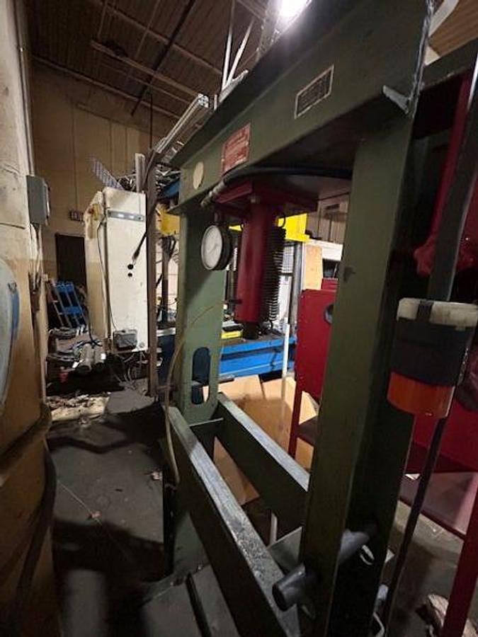 Used Carolina H-Frame Hydraulic Press