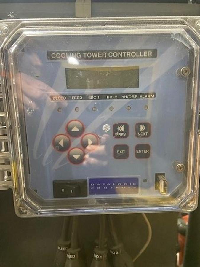 Used Temptek 45 Ton Tower Cell System
w/Tower, pump tank station & water treatment system