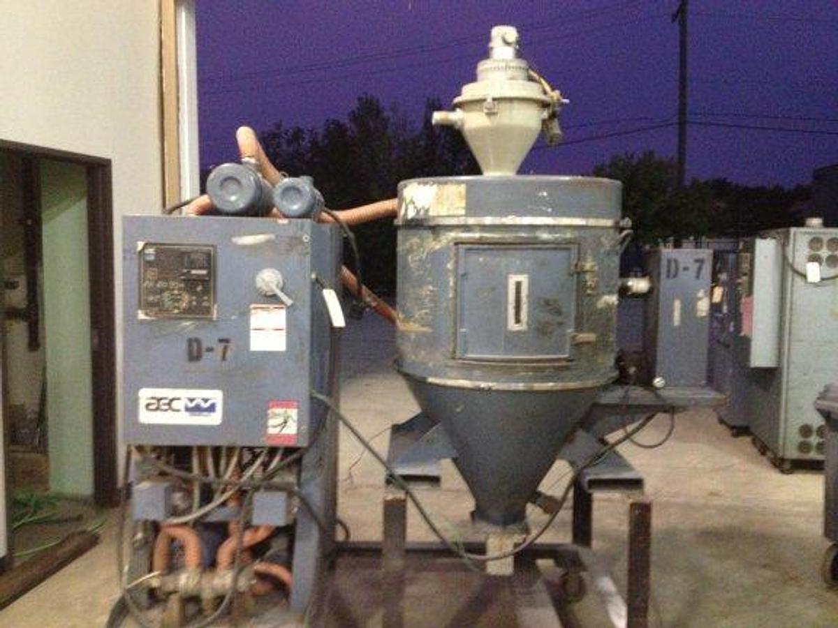Used Whitlock WD100 Dryer w/300 lb Ins Hopper