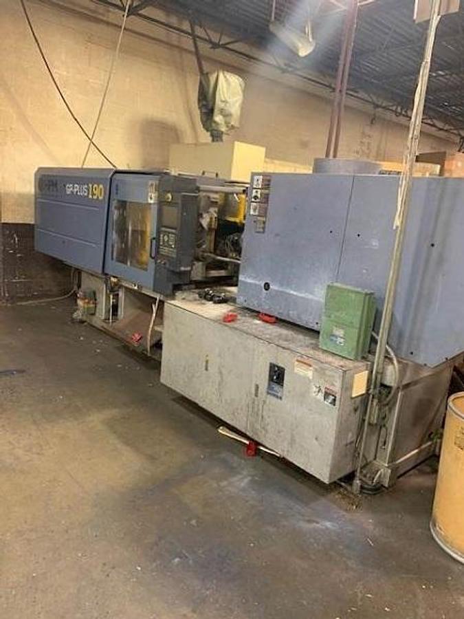 Used 190 Ton HPM GP-Plus Injection Mold Mach.