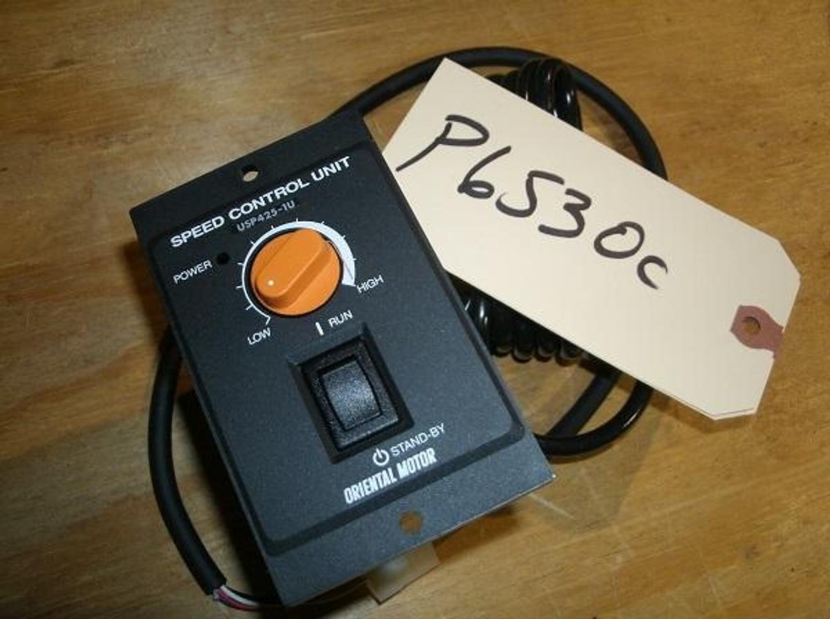 Used Oriental Motor Conv. Motor Speed Control