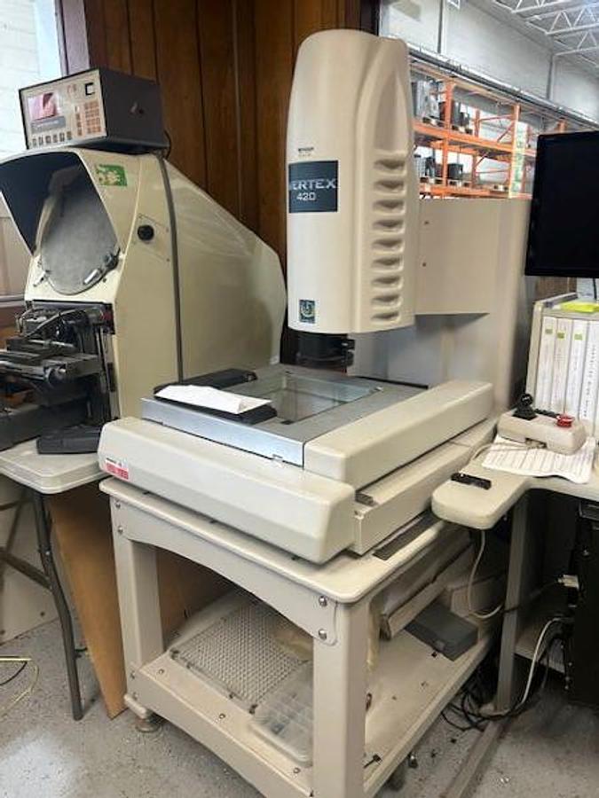 Used Micro Vu Vertex 420 Optical Vision System