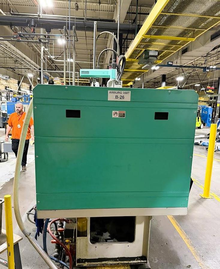 Used 165 TON ARBURG INJECTION MOLDING MACHINE, ALL ELECTRIC, YEAR 2017