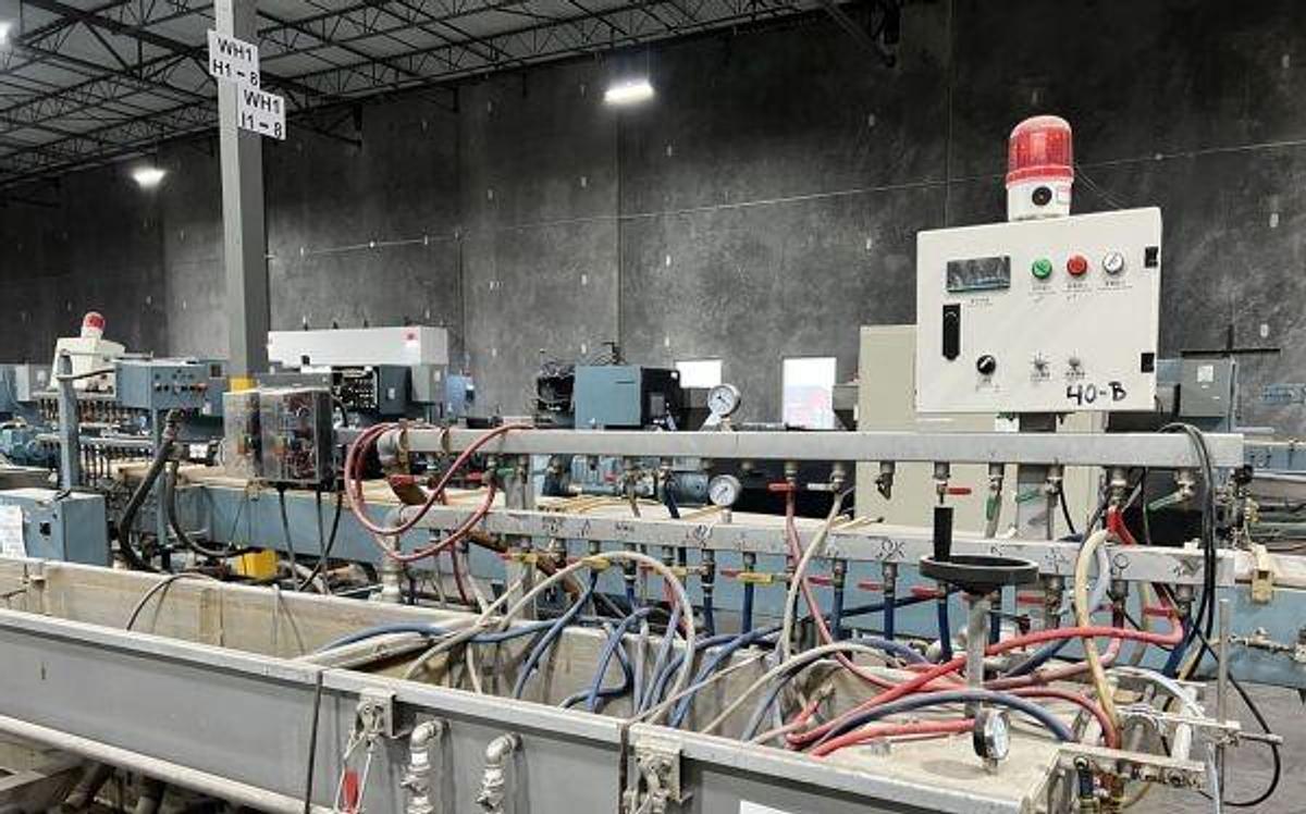 Used Kiwex Vacuum Cooling Trough