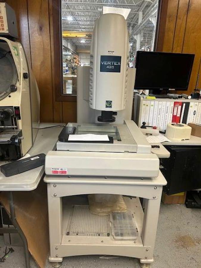 Used Micro Vu Vertex 420 Optical Vision System