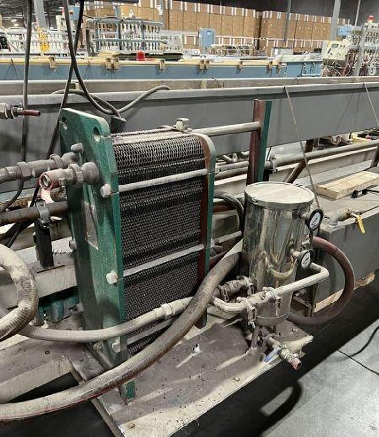 Used Kiwex Vacuum Cooling Trough