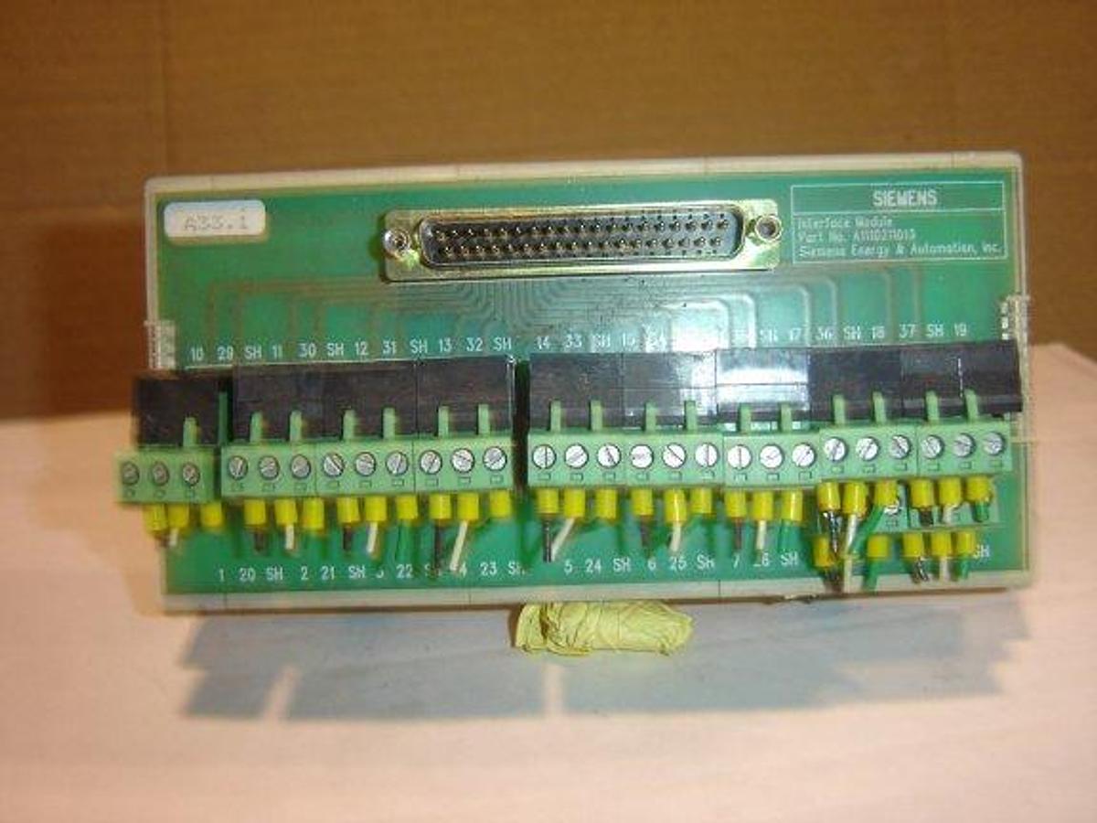 Used SIEMENS INTERFACE MODULE