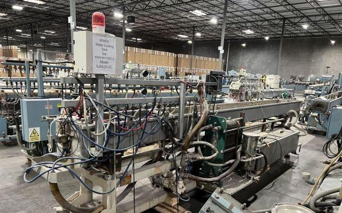 Used Kiwex Vacuum Cooling Trough
