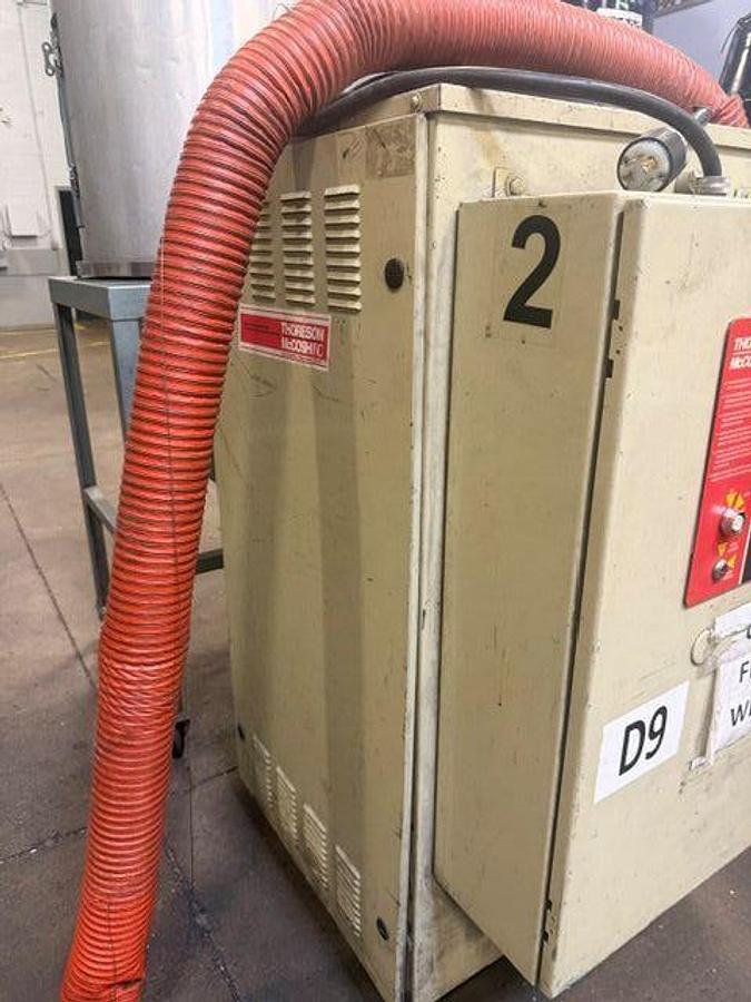 Used Thoreson McCosh TD40R Dryer w/240 lb. Insulated Hopper