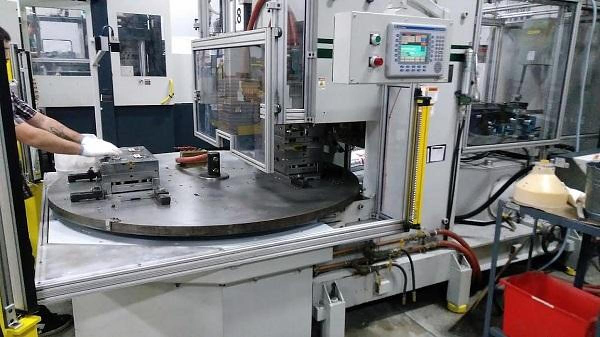 Used 130 Ton Autojector Rotary Mold Machine