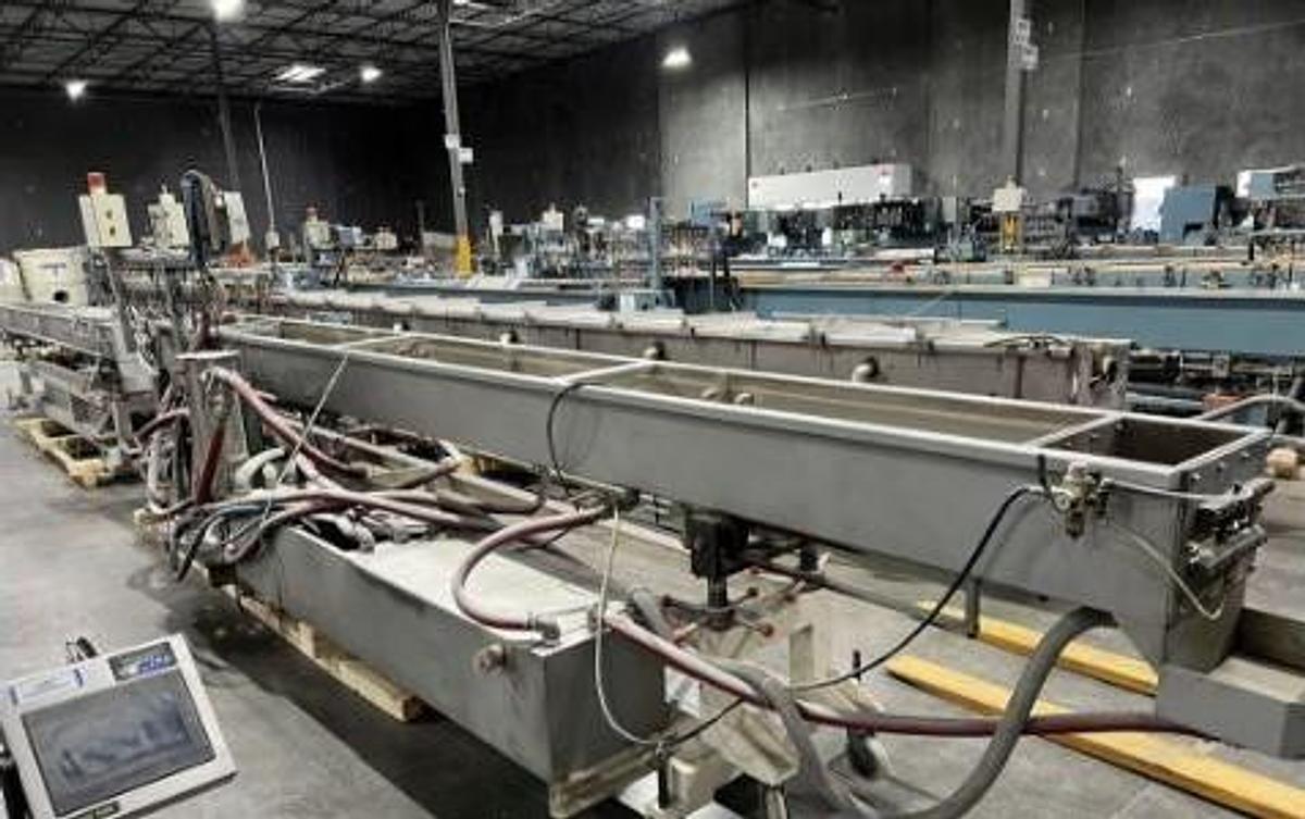 Used Kiwex Vacuum Cooling Trough