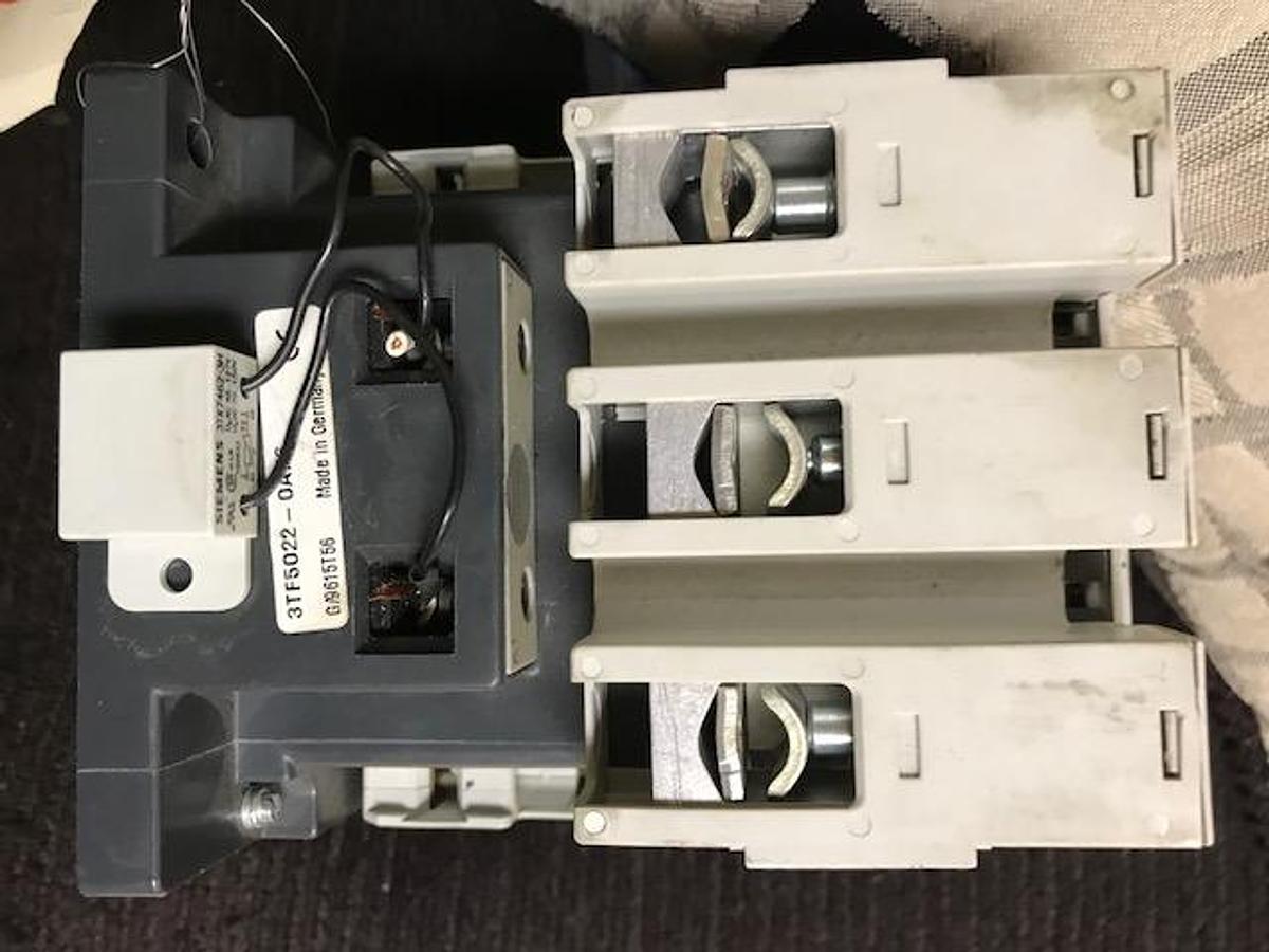 Used SIEMENS CONTACTOR #3TF5022