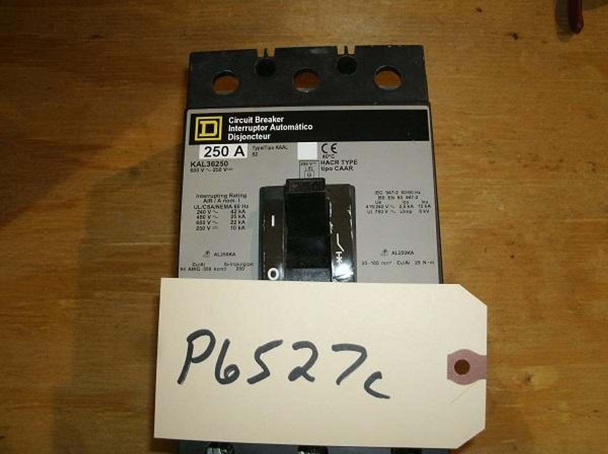 Used Siemens 250 AMP Circuit Breaker