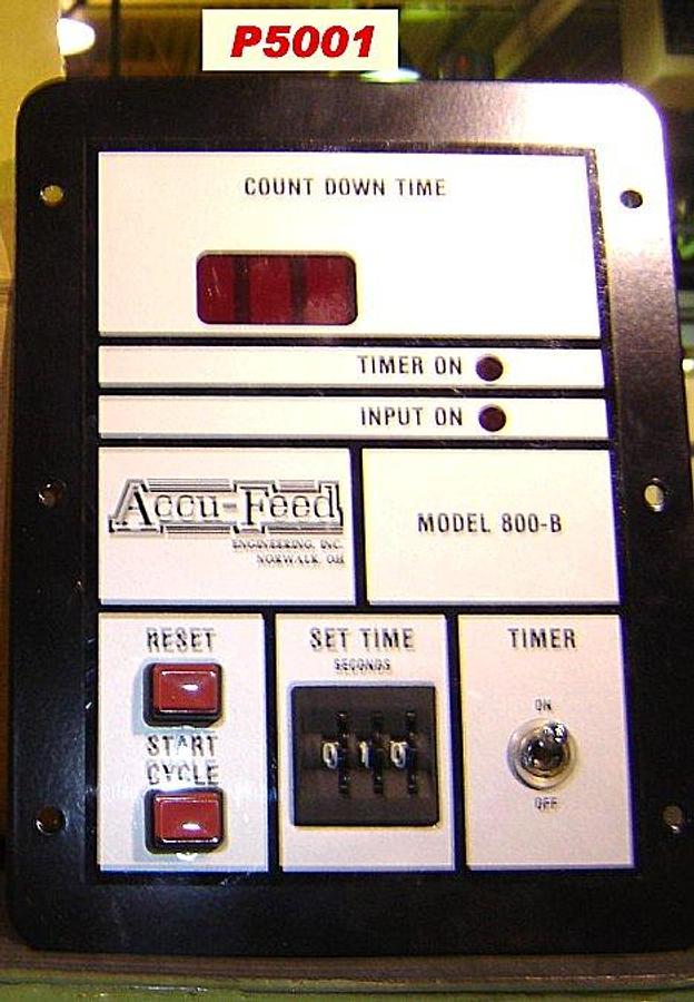 Used ACCU-FEED CONTROL PANEL