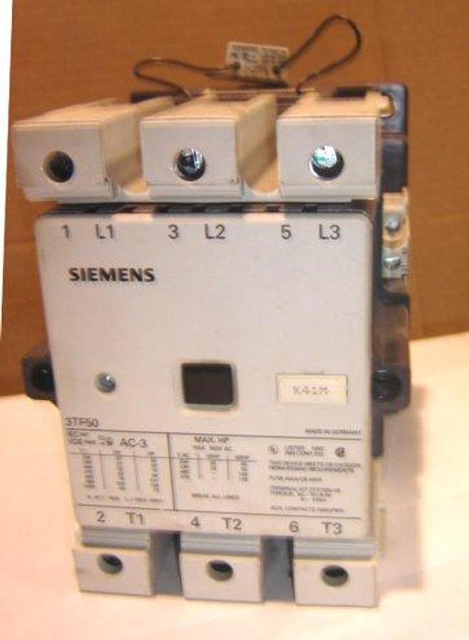 Used SIEMENS CONTACTOR #3TF5022