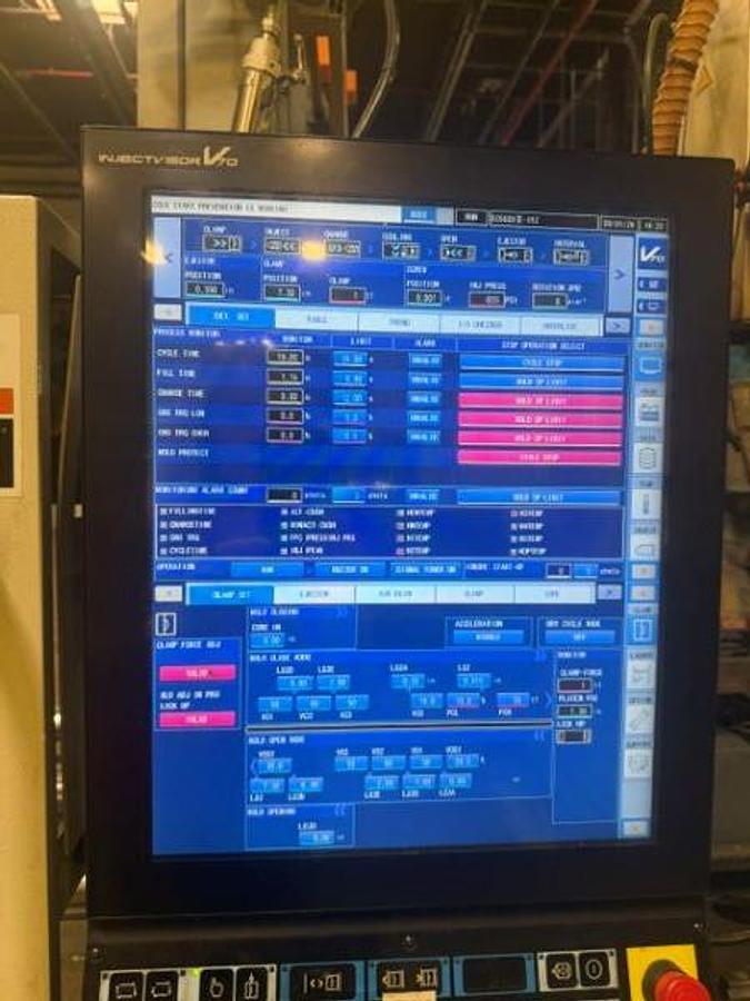 Used 55 Ton All Electric Toshiba Injection Mold Machine
