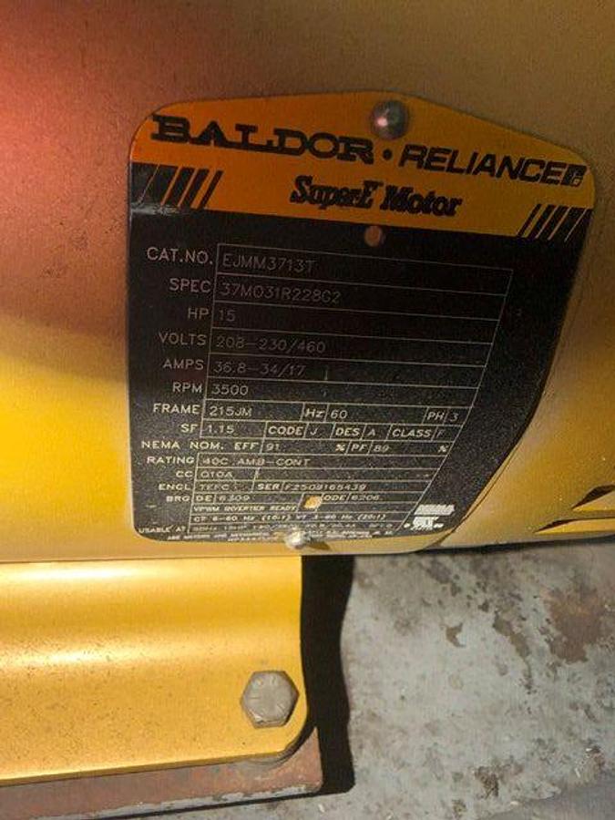 Used Thermal Care Pump Tank
