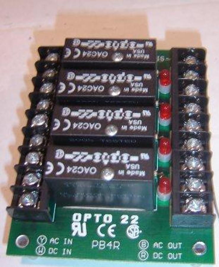 Used OPTO 22 4CHANNEL RACK OUTPUT MODULE