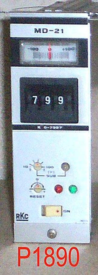 Used RKC MD-21 TEMP. CONTROLLER