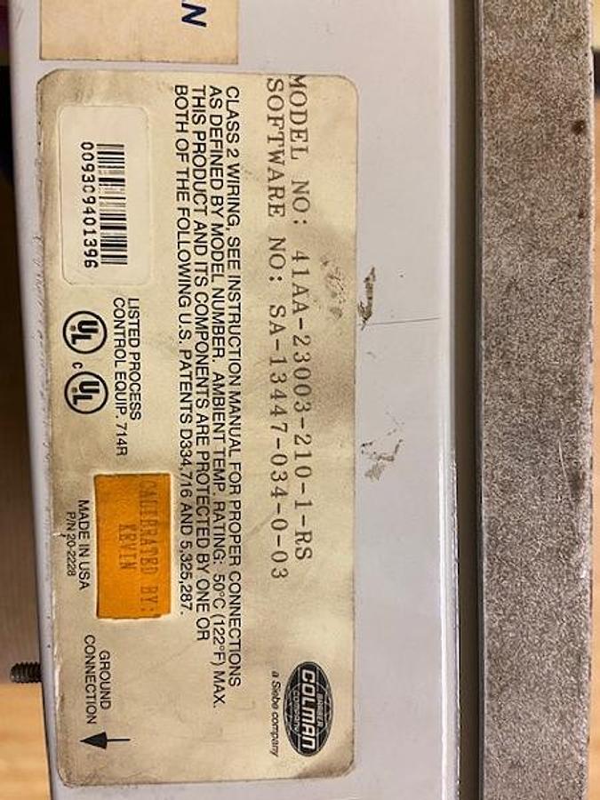 Used Barber Coleman Operator Station