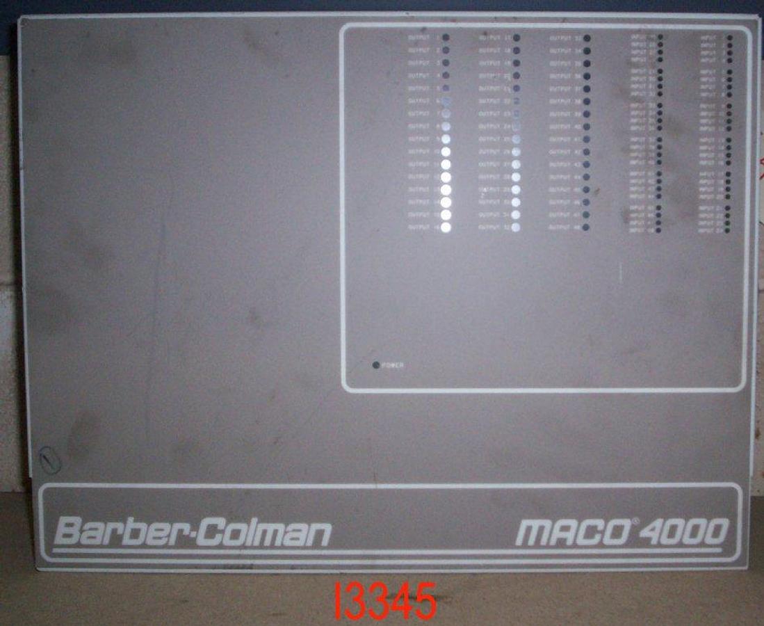 Used Barber Coleman MACO 4000 Sys. Status Pnl
