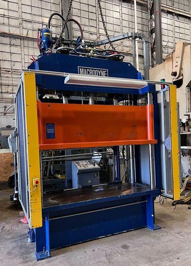 Used 50 Ton Macrodyne 4-Post Hydraulic Press