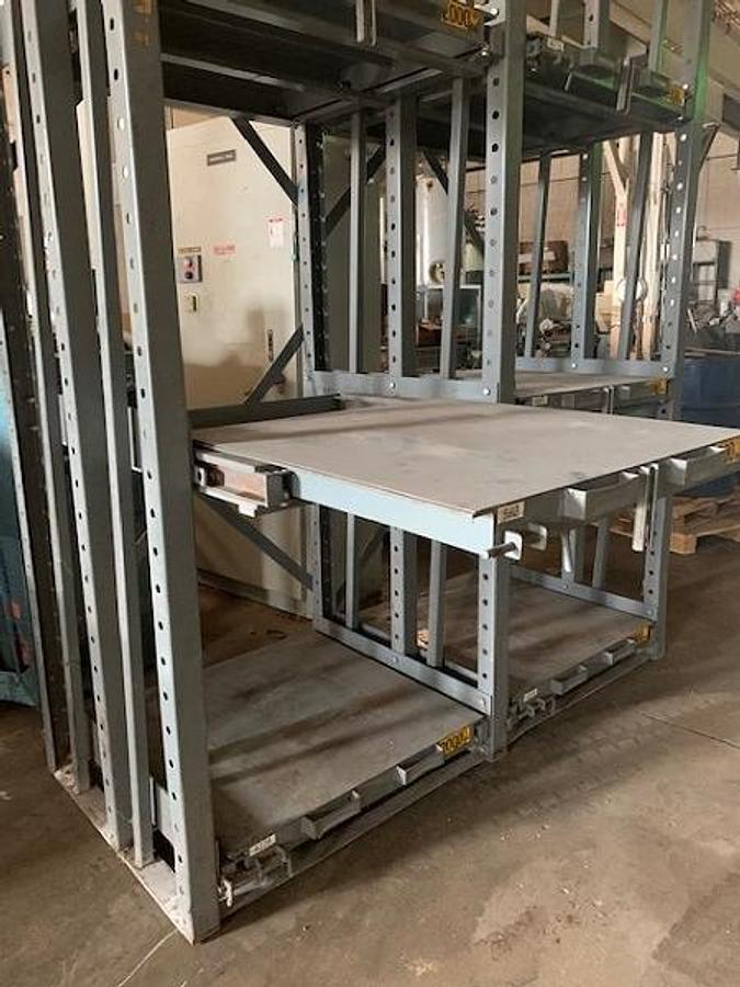 Used Mold Storage Racks