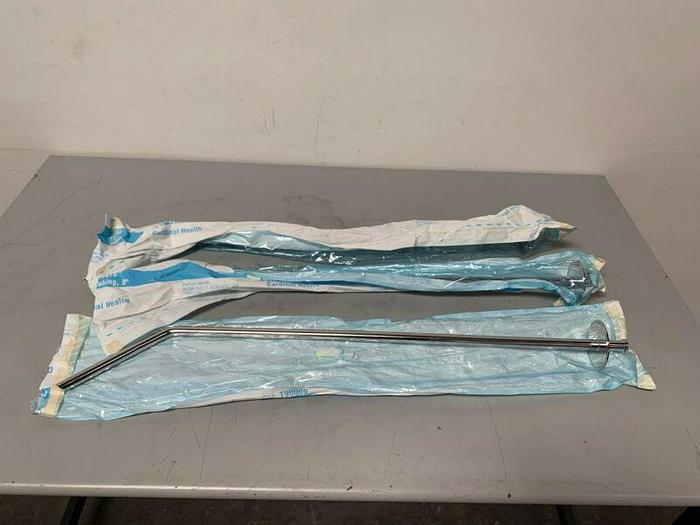 Used Fluid Line 35" Stainless Steel Siphon Tube w/ Slanted Outlet & 3/4" Sanitary Fit