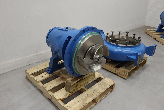 Used Goulds 3175 8x10x18H Pump, Stainless Steel Suction Plate #43875