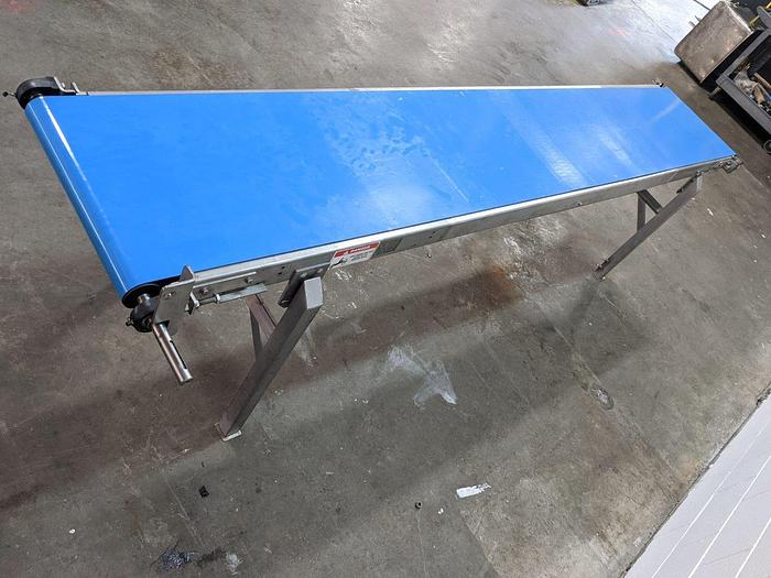 Used 10′ Solid-Belt Conveyor