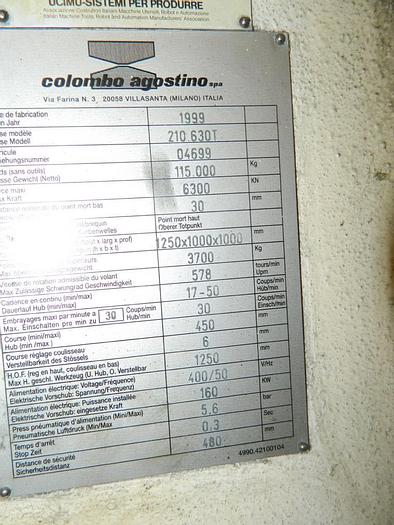 Usato 1999 COLOMBO AGOSTINO