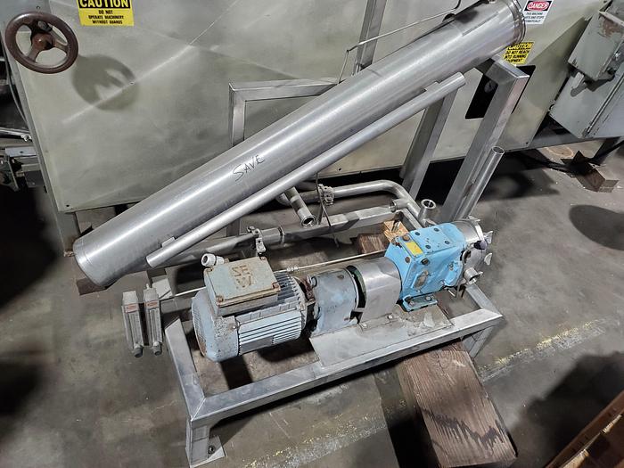 Used Waukesha 030 P.D. Pump