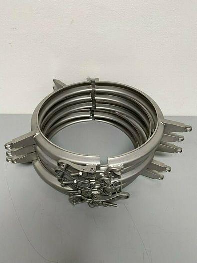 Used Stainless Steel Heavy Duty Double Pin 10" Clamp