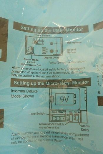 Used Fall Management Stanley Bed Sensor Pad 10 X 30 Inch 92030 BSM-4