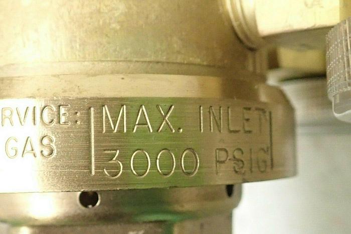 Used Victor Equipment Co. Model 7-0262 Compressed Gas Regulator