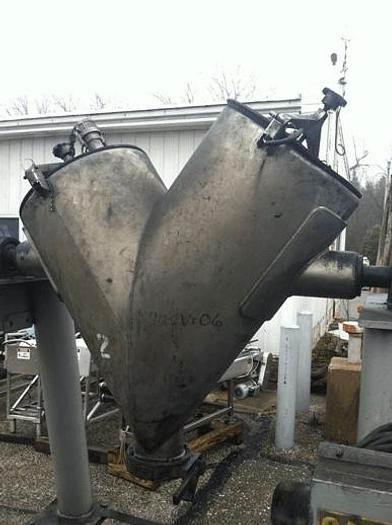 Used 5 CU. FT. PATTERSON KELLEY CROSS FLOW BLENDER- S/S – 285# – #7734