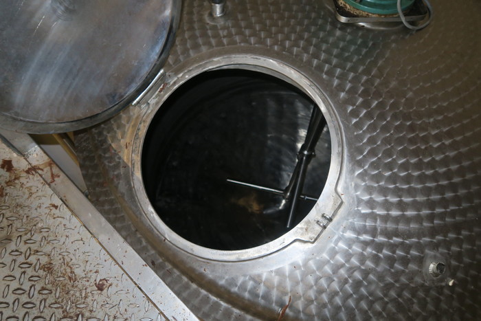 Used AHRENS & BODE 6500l STAINLESS STEEL TANK