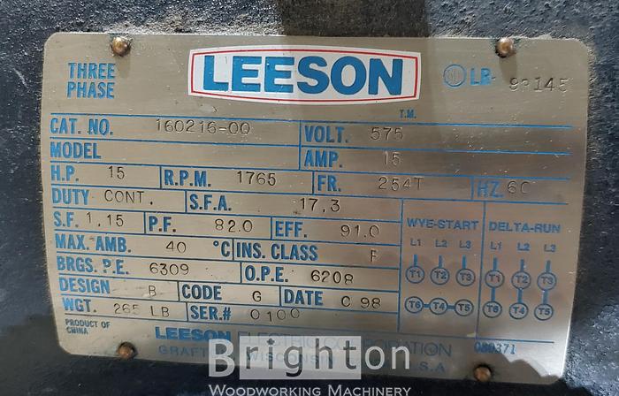 Used Swan SW-415 refurbished 15hp compressor #BM2060