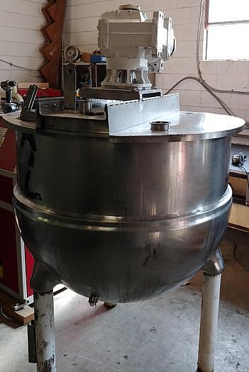 STEAM KETTLES:  SELF CONTAINED, STATIONARY, TILTING, COOKER MIXER, DIRECT STEAM, ELECTRIC, GAS, NEW & USED !