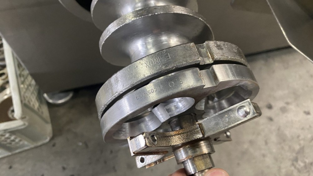 Used Kramer Grebe 130 meat grinder