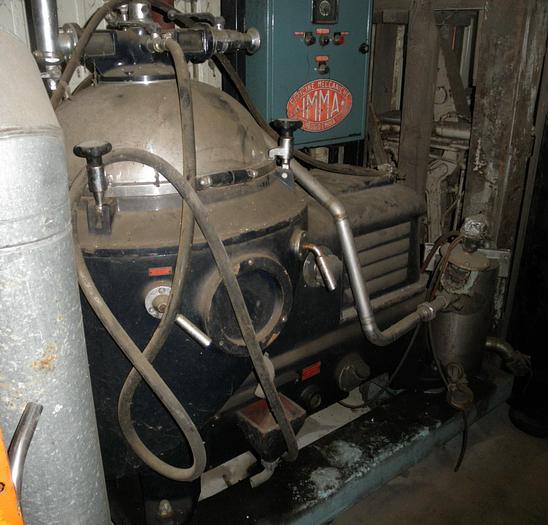 Used Centrifuge, Disc, Auto, IMMA, S/st, Wine Clarifier #A739727