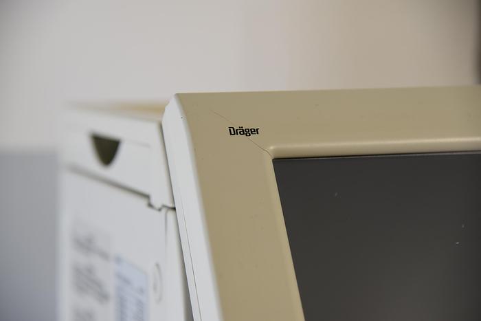 Used Drager Evita XL Respiratory Ventilator with Compressor