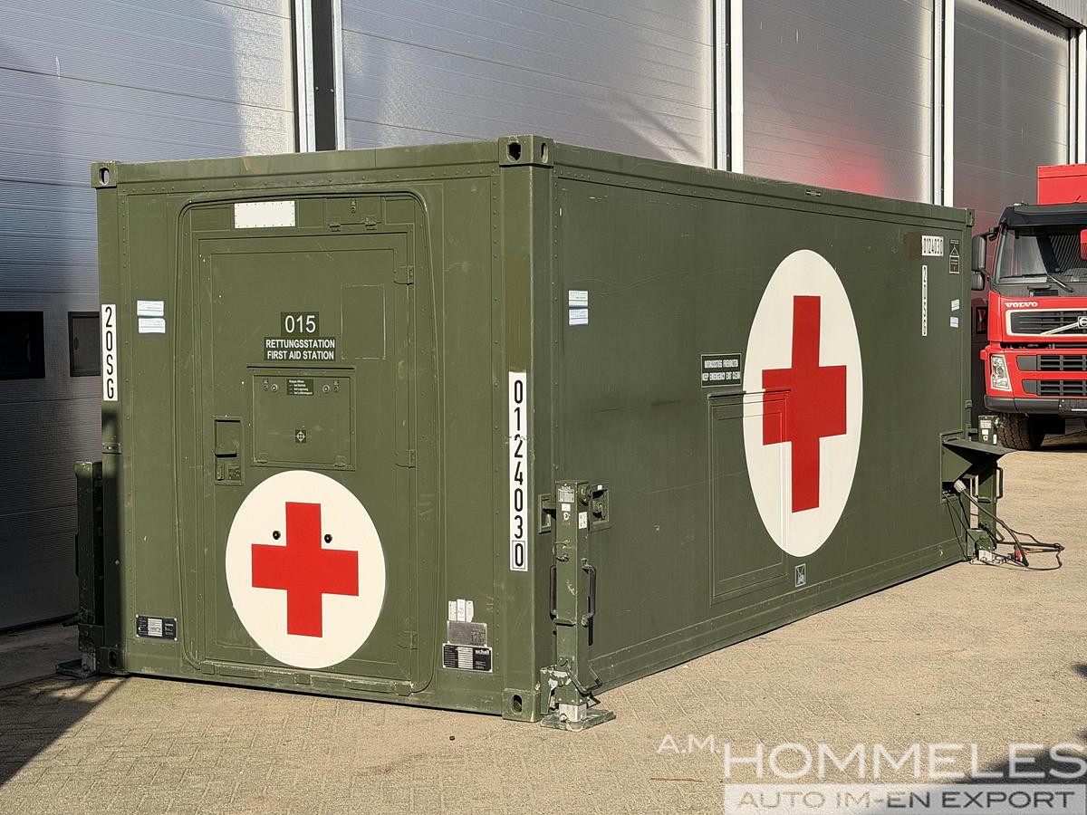 Used Role 1 Medical Treatment Container – Mobile Field Medical Unit