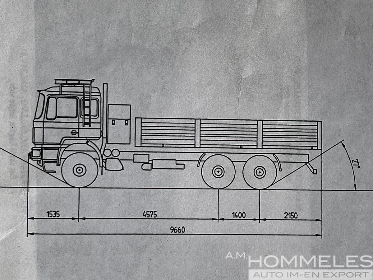 Used MAN 27.314 DFAC 6x6