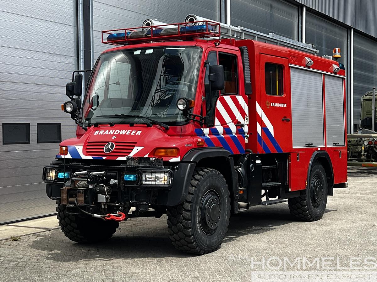 Used Unimog U500 DoKa firetruck
