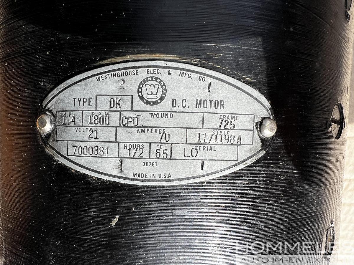 Used MOTOR ELECTRIC, STAB.&TRAVER PUMP